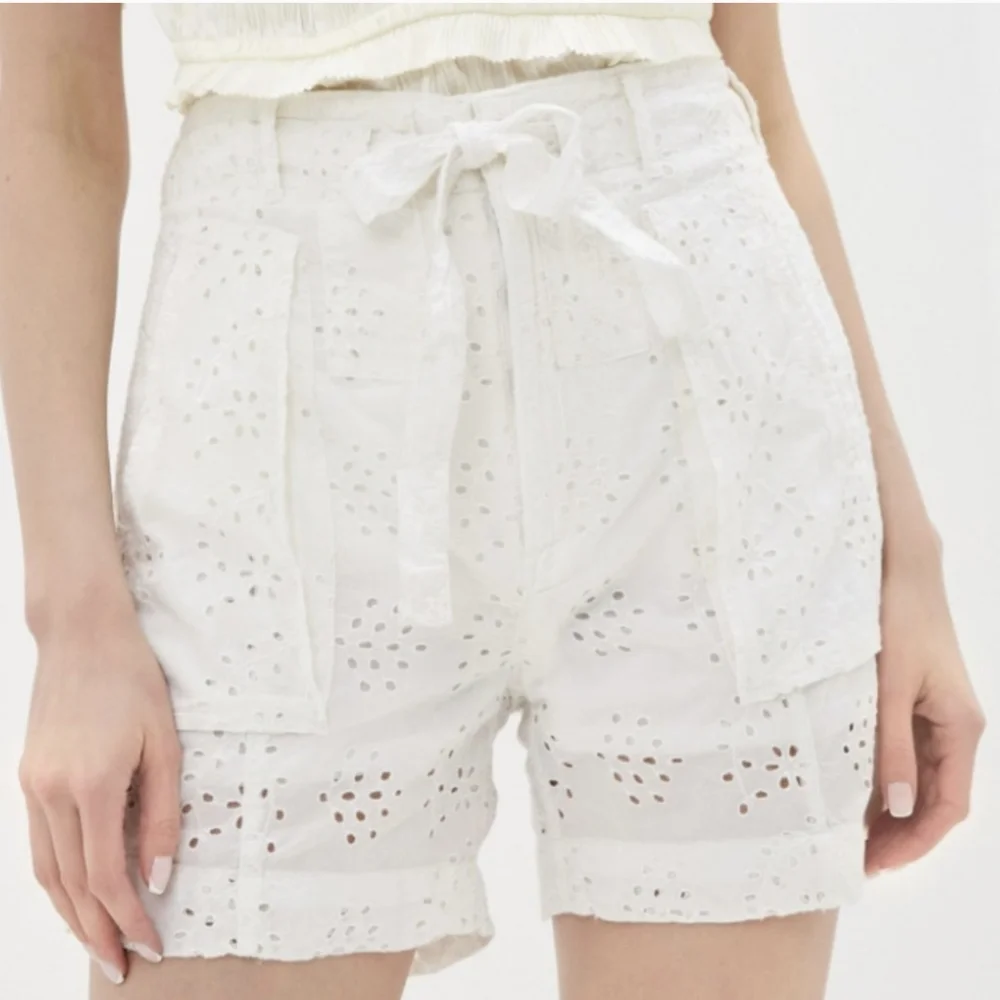 NWT Ralph Lauren white eyelet shorts - Picture 1 of 14